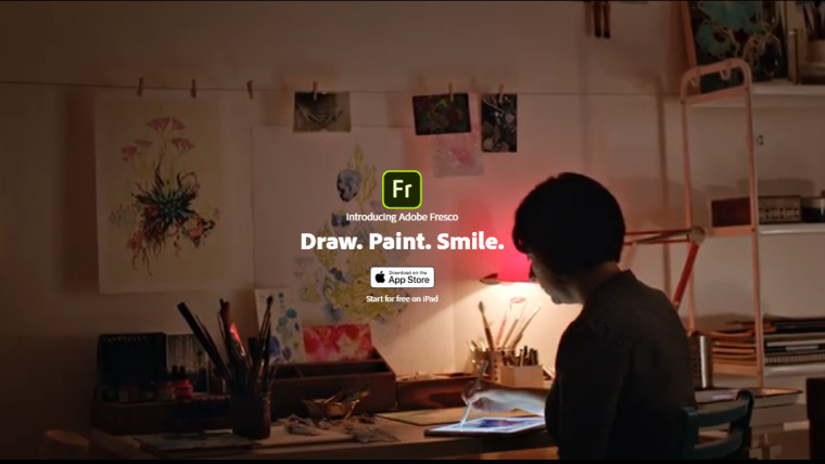 Adobe meluncurkan alat melukis dan menggambar digital Fresco untuk iPad 1