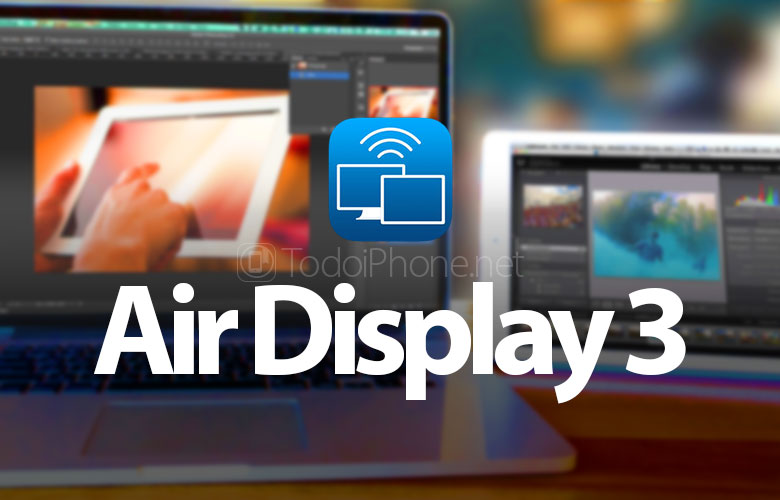 Màn hình không khí 3, một ứng dụng sao chép màn hình Mac trên iPhone hoặc iPad bằng USB và Wi-Fi 2