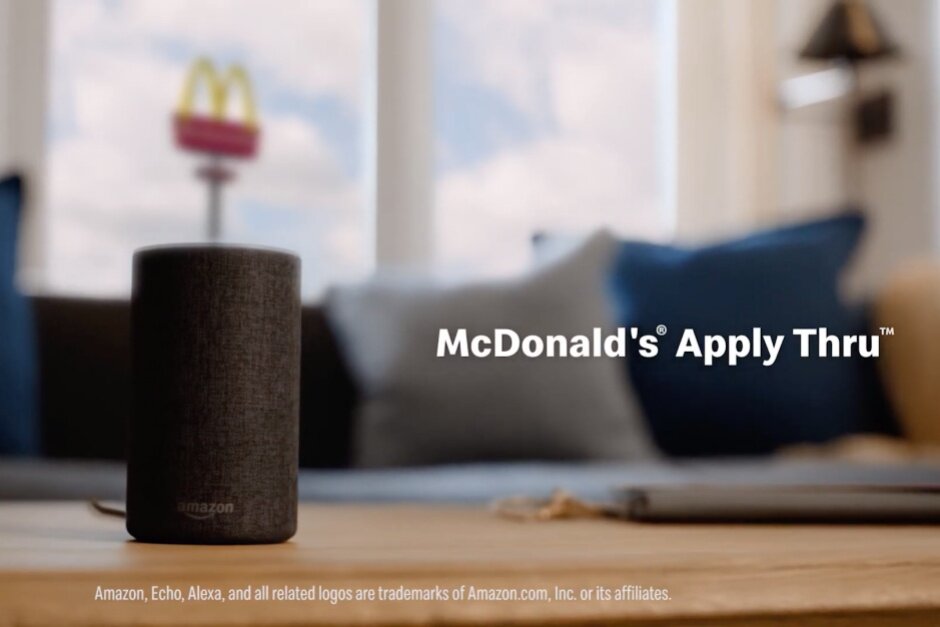 You can now ask Alexa and Google Assistant to help you get a job at McDonald