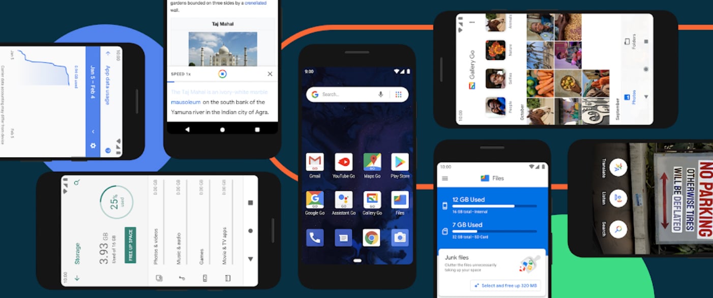 Android 10 GO sangat cocok untuk e-reader