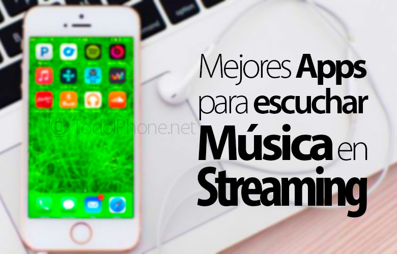 Aplikasi (Aplikasi) untuk mendengarkan streaming musik di iPhone 2