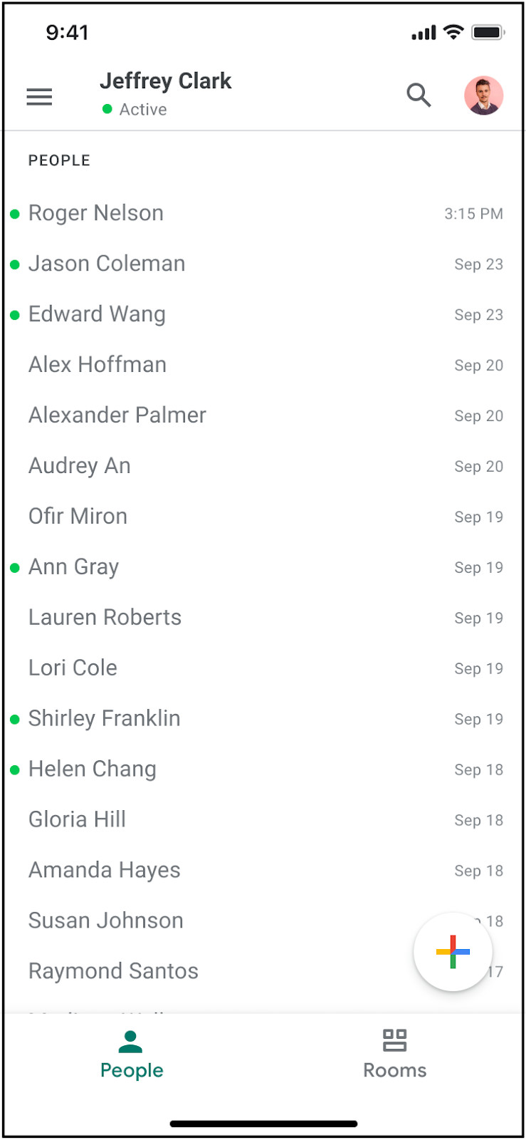 Апликацијата Hangouts Chat за Android и iOS ви овозможува полесно да најдете контакти и простории 1