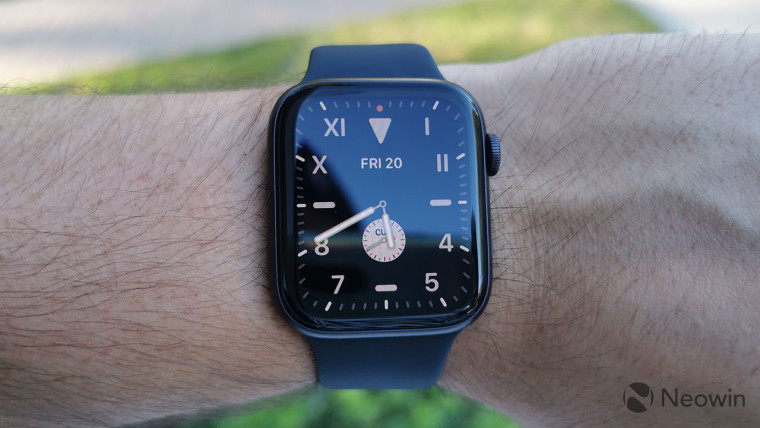 Apple Watch Seri 5 tanpa kotak dan tayangan pertama