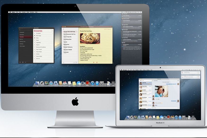 Apple meluncurkan OS X Mountain Lion yang terinspirasi oleh iOS
