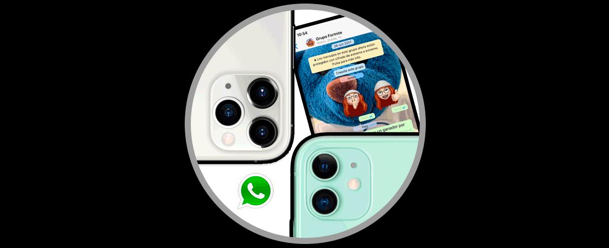 Bagaimana cara  mengubah wallpaper  WhatsApp  iPhone  11 