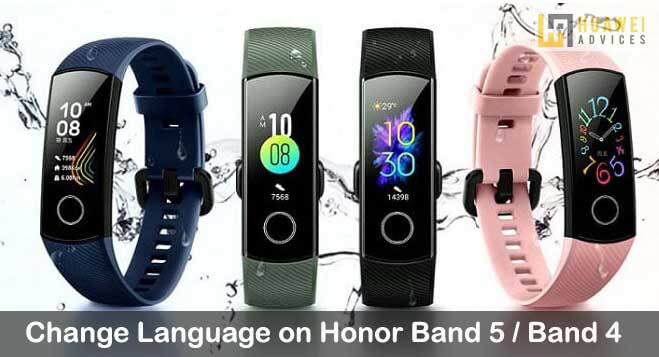 Bagaimana mengubah bahasa pada tampilan antarmuka Honor Band 5 dan Band 4