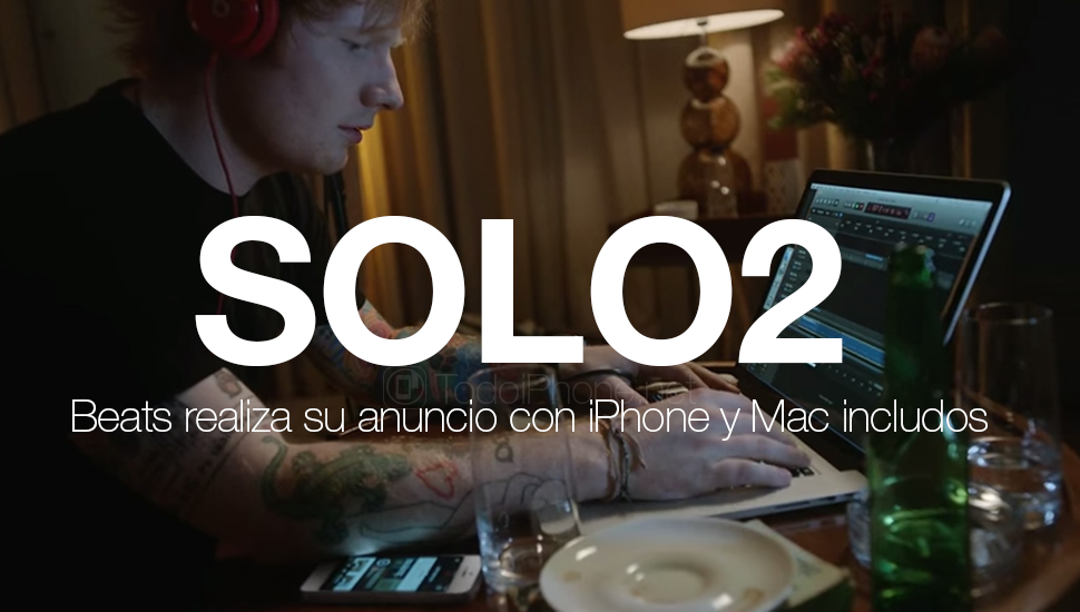 Beats mempromosikan headphone Solo2 dengan iPhone 2