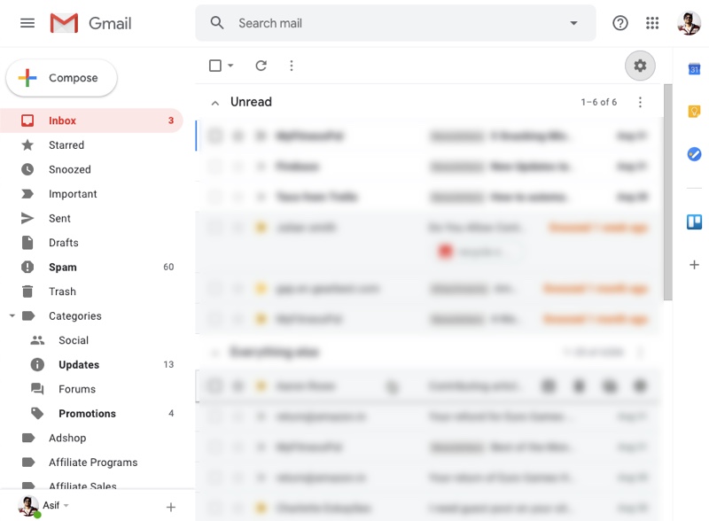 Cara Mengaktifkan Mode Gelap di Gmail di Desktop 1