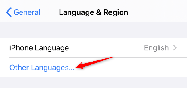 Menambahkan bahasa lain ke iPhone atau iPad.