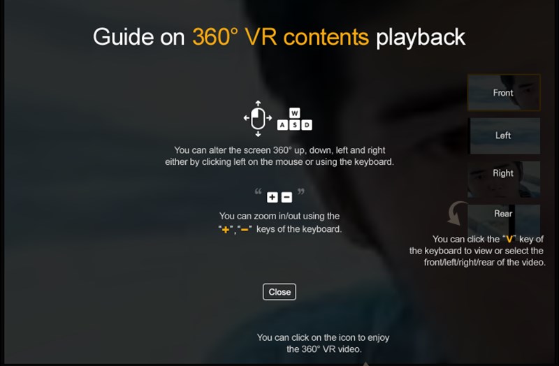 Reproductores multimedia para ver videos de 360 ​​grados en Windows 10