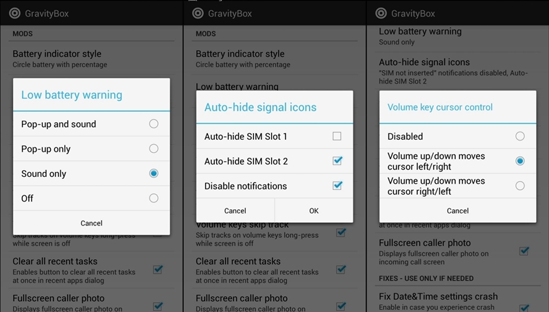 Personaliza tu Android con GravityBox