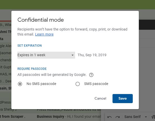 Gmail confidential mode tutorial