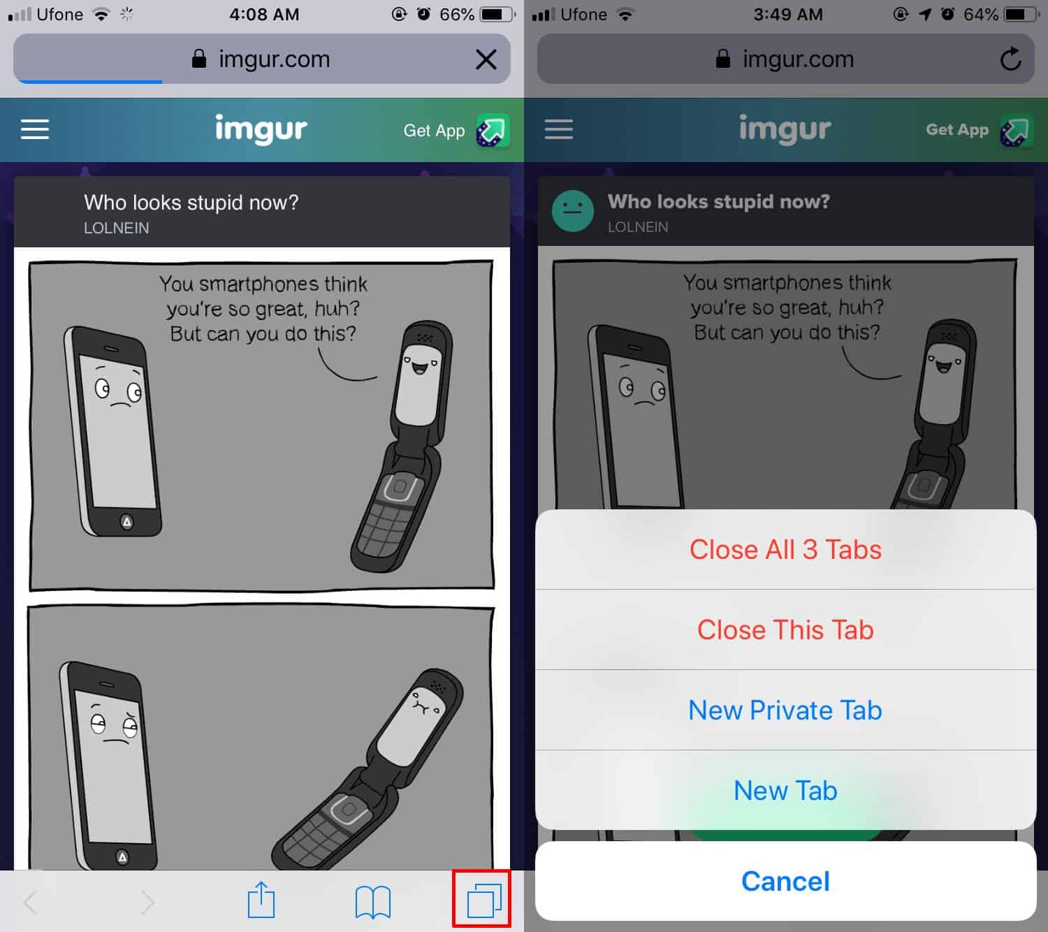 How To Search Safari Tabs In iOS 10