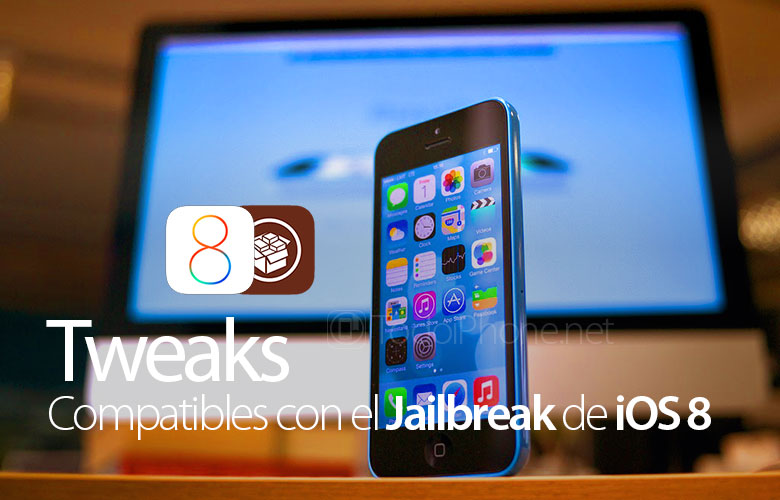 Daftar Tweaks untuk iPhone yang kompatibel dengan iOS 8 Jailbreak 2