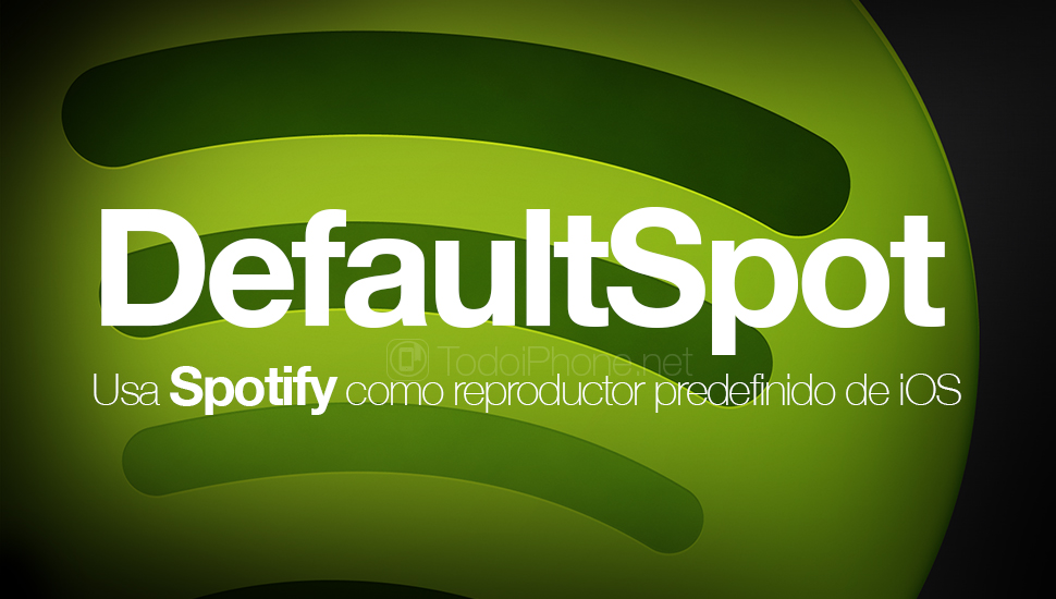 DefaultSpot menggunakan Spotify sebagai pemutar iOS yang telah ditentukan 2