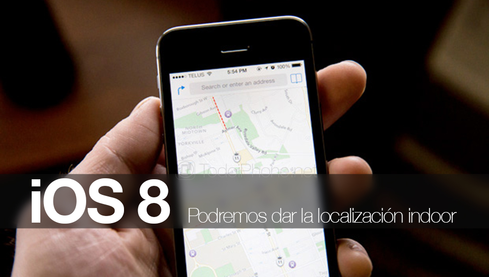Dengan iOS 8 akan dimungkinkan untuk mengirim lokasi dalam ruangan 2