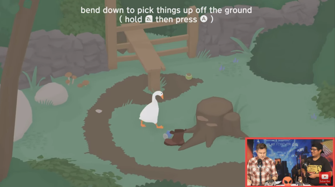 Electric Playground memeriksa Game Untitled Goose