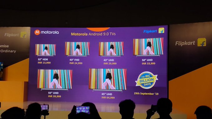Motorola TV lineup