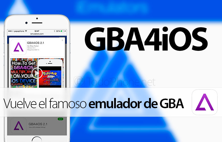 GBA4iOS, emulator GBA untuk iPhone dan iPad, kembali 2