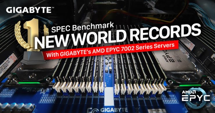 Gigabyte memenangkan 11 rekor dunia dengan AMD EPYC 7742 .CPU