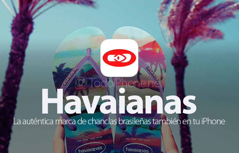 Havaianas, sandal jepit Brasil juga di iPhone Anda 2