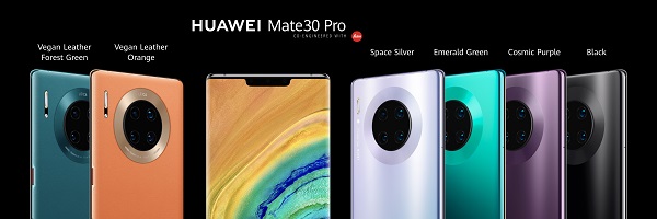 Huawei Mate 30, seri ini resmi: perincian 3
