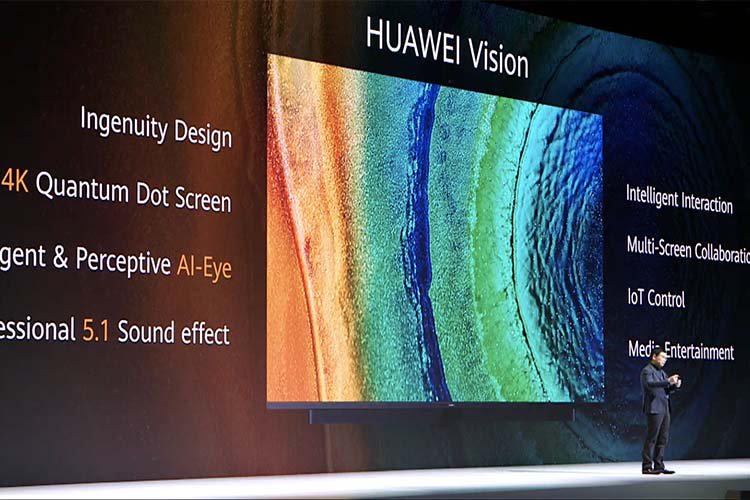 Huawei Meluncurkan TV Huawei Vision dengan Kamera Pop-up