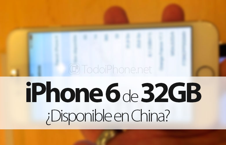 IPhone 6 32GB tersedia di Cina? 2