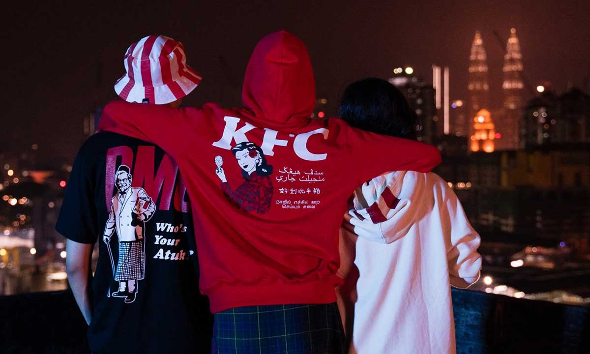 KFC Malaysia ra mắt bộ sưu tập với quần áo vữa và vữa 1