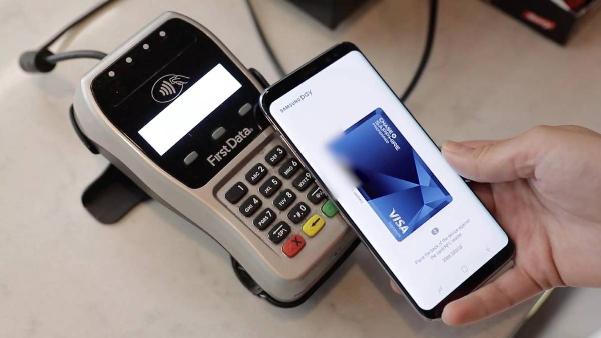 Thẻ thông qua Carrefour tương thích với Samsung Pay 1