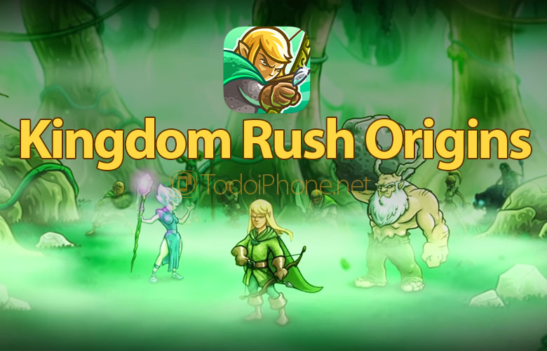 Kingdom Rush Origins för iPhone och iPad Finns i App Store