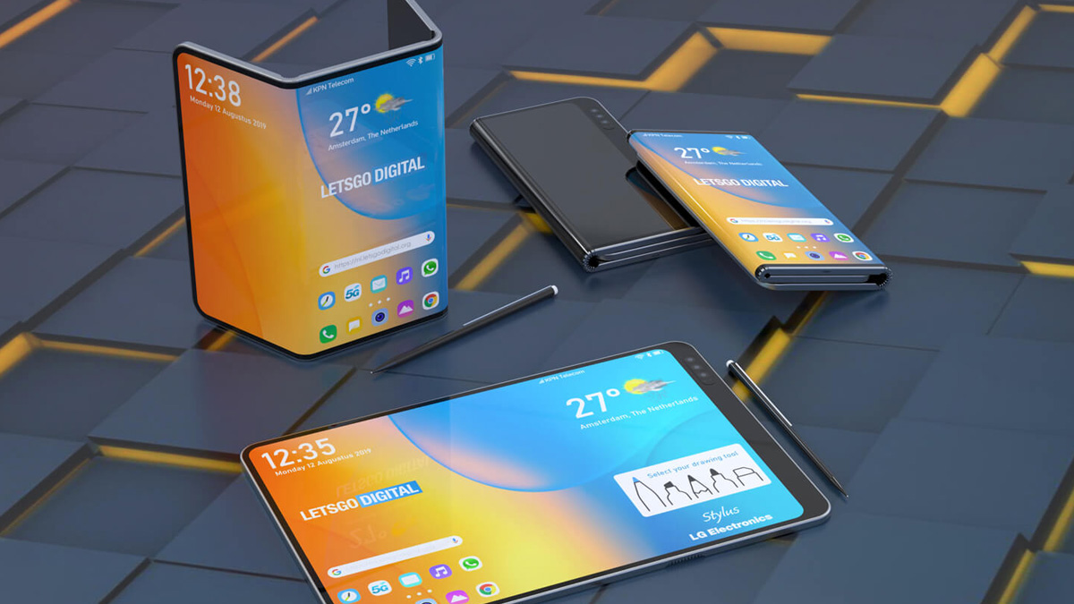 LG может анонсировать двойной складной смартфон со стилусом на IFA 2019 1