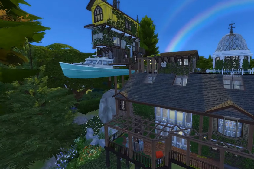 Mereka menciptakan kembali rumah monumental What Remains of Edith Finch dalam editor The Sims 4