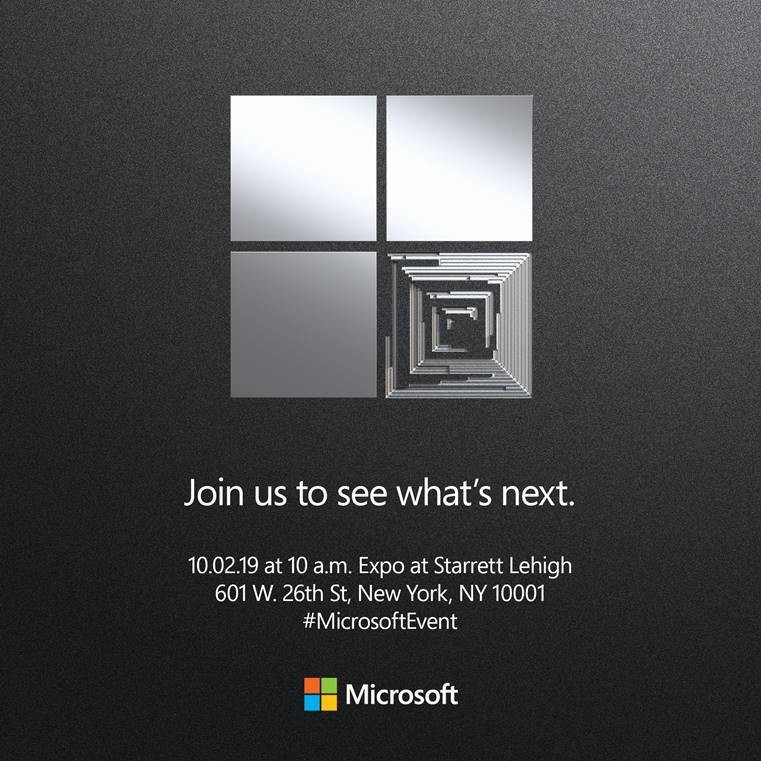 A Microsoft transmitirá ao vivo os próximos eventos do Surface ao vivo 2