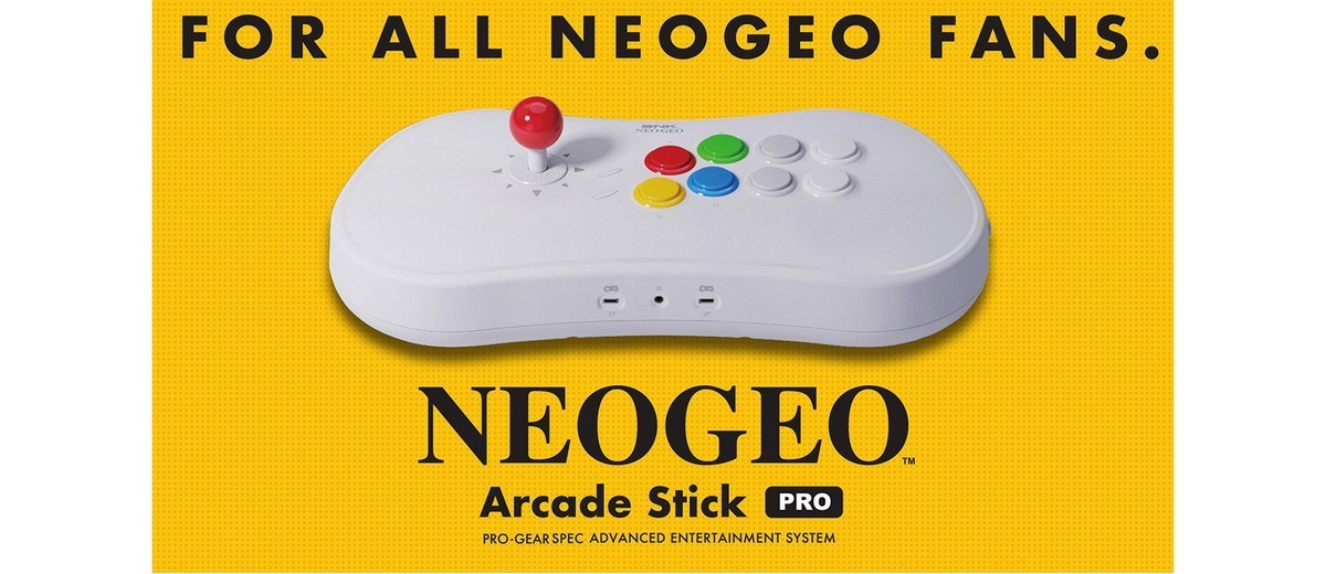Neo Geo Console Terbaru SNK Adalah Tongkat Arcade Dengan Konsol Built-In