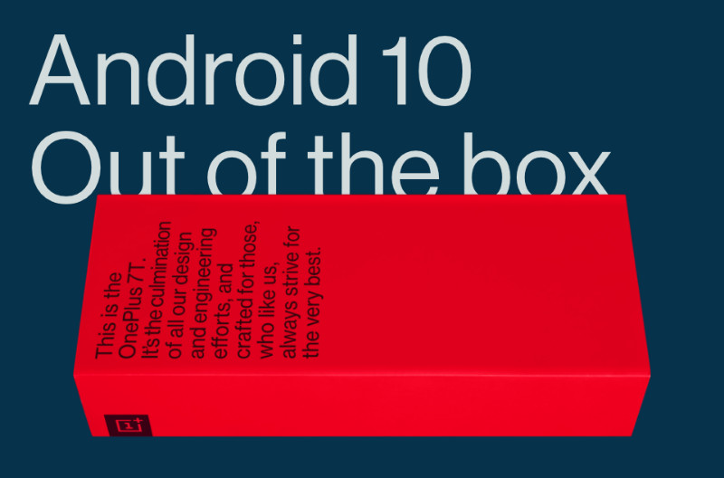 OnePlus 7T akan menjadi ponsel pertama yang menjalankan Android 10 dengan layanan Google di luar kotak
