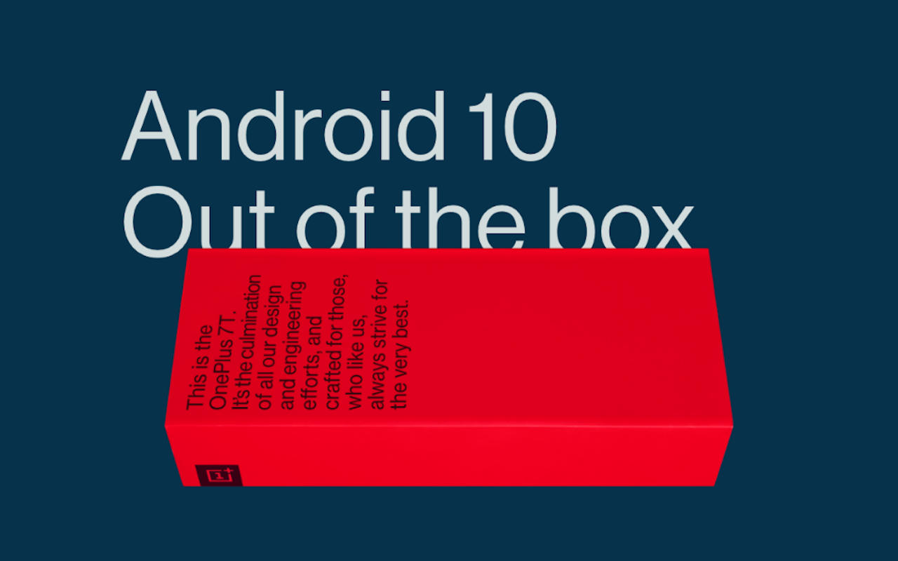 OnePlus 7T akan menjadi yang pertama mengirimkan Android 10 di luar kotak