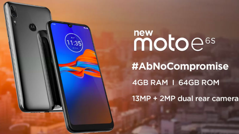 Peluncuran Moto E6S India Resmi Dicoba, Telepon untuk Mengemas 4GB RAM dan Kamera Belakang Ganda