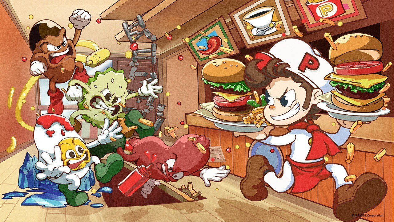 Pesta BurgerTime! Reimagines The Arcade Classic For Nintendo Switch Oktober ini