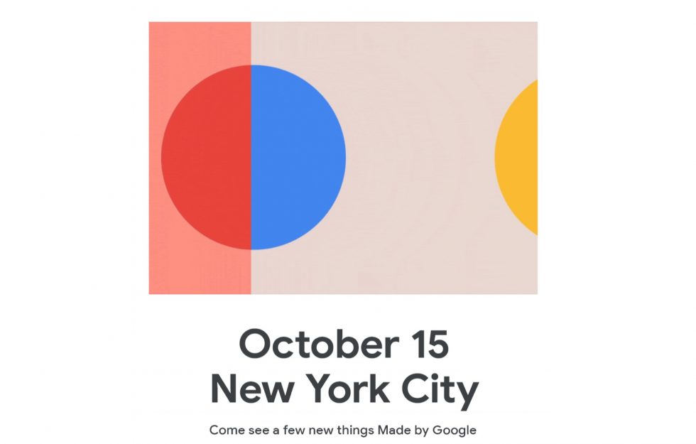 Pixel 4 & Peristiwa Perangkat Keras Google Terjadi pada 10/15 Di NYC 1