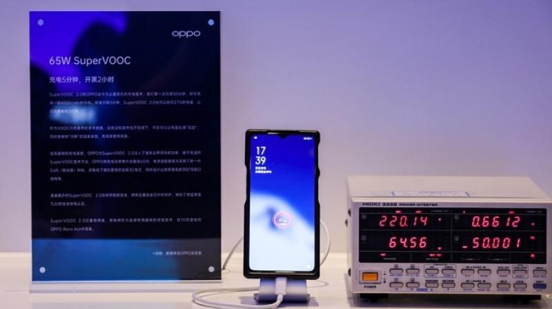 Called SuperVOOC Flash Charge 2.0, the tech is able to charge phones at a 65W capacity.
