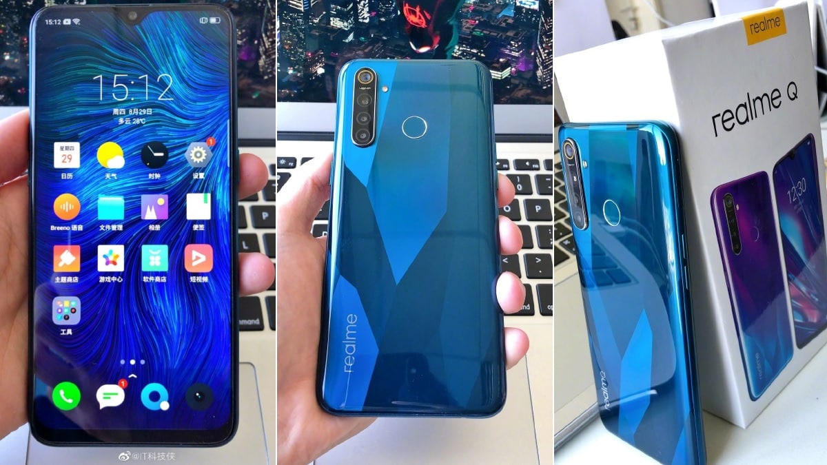 Realme Q Official Poster, Leaked Hands-On Images Suggest It Is a Rebranded Realme 5 Pro for China