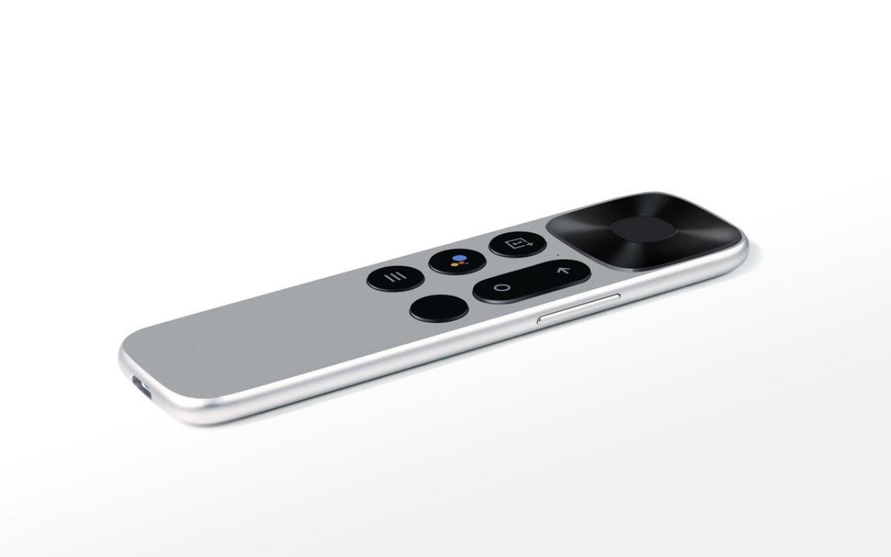 Remote OnePlus TV terlihat sangat, sangat akrab