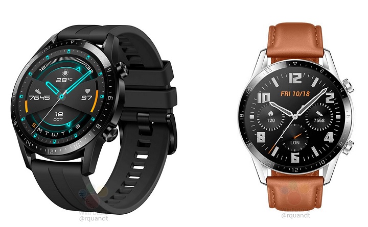 Render dan spesifikasi Huawei Watch GT 2 bocor, dapat diluncurkan di IFA 2019
