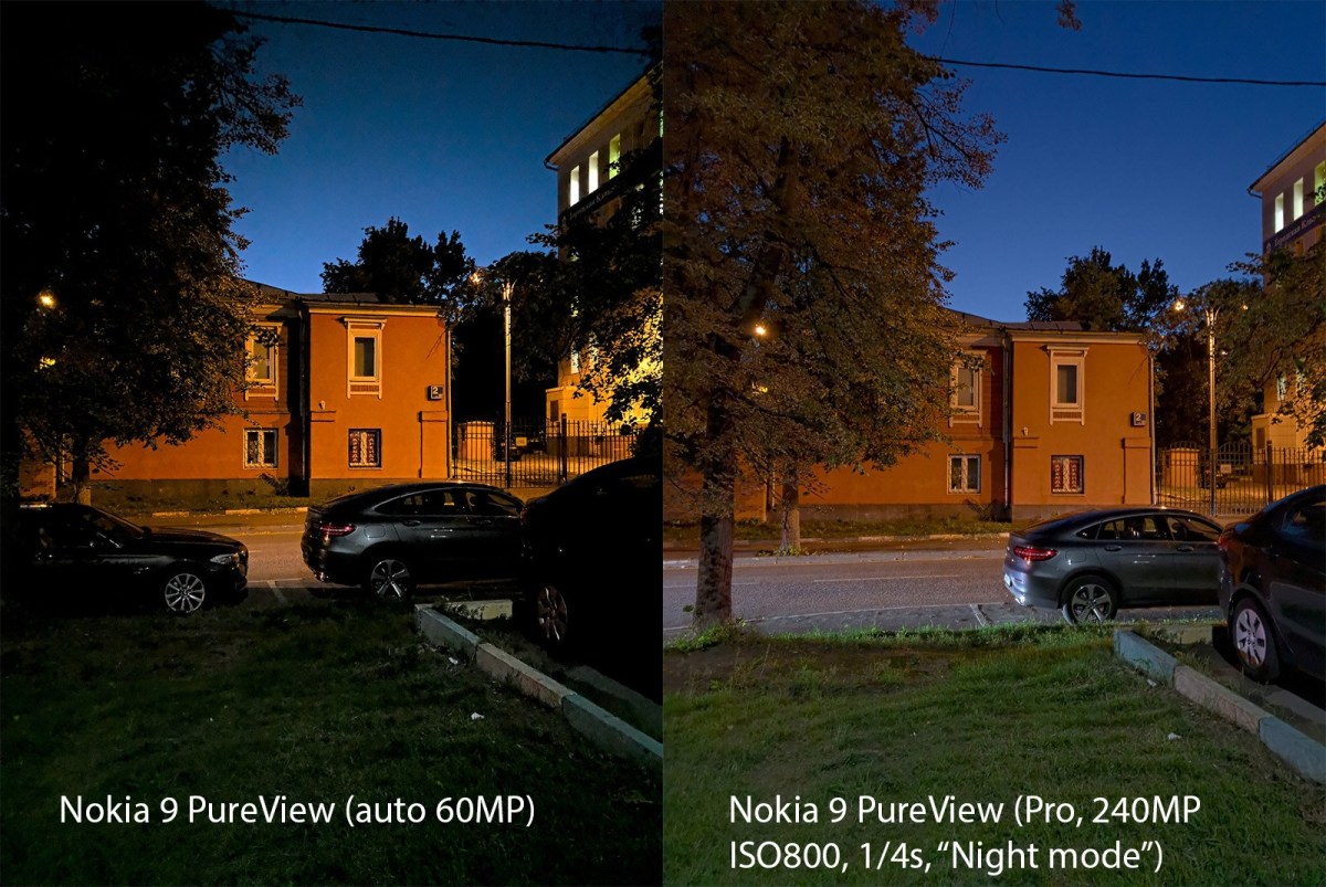 Rincian tentang Mode Malam di Nokia 9 PureView dan cara menggunakannya sekarang