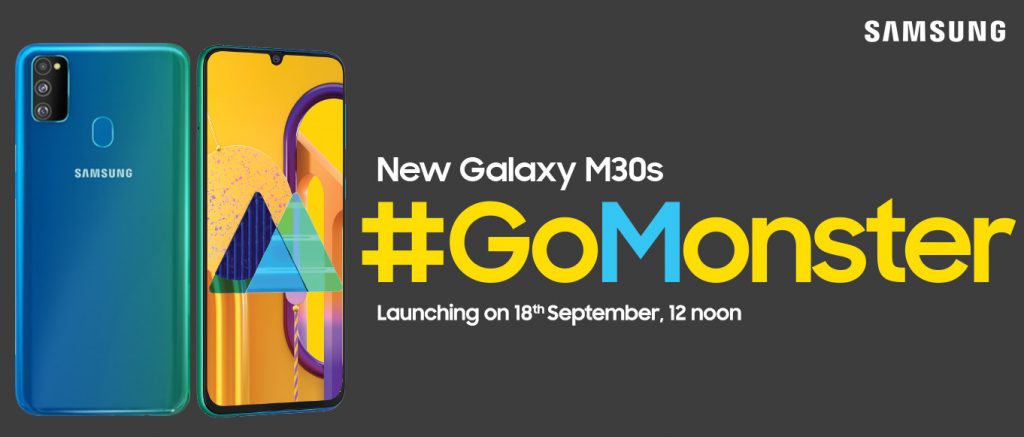 Samsung Galaxy M30s dengan FHD 6,4 inci + Layar Super AMOLED, 48MP tiga kamera belakang, baterai 6000mAh diluncurkan di India pada 18 September