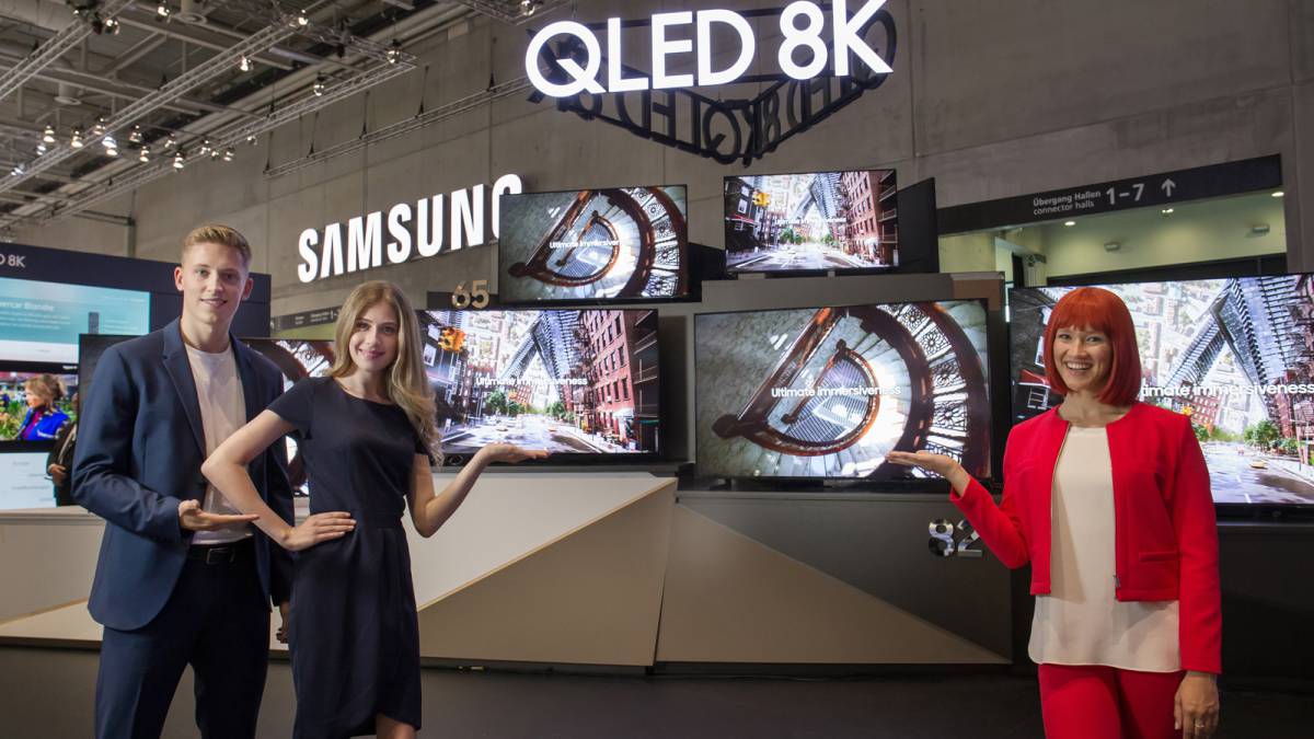 Samsung memperkenalkan TV pintar 8K berbiaya rendah di IFA 2019