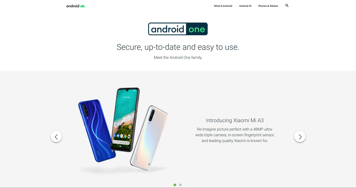 Android One meluncurkan logo baru