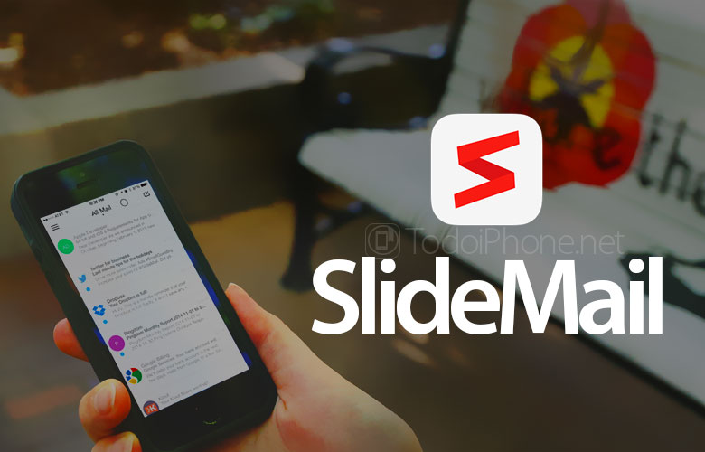 SlideMail aplikasi email iPhone yang mengatur pesan dengan cerdas 2