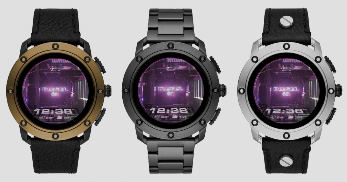 Smartwatch Diesel On Axial menghadirkan yang terbaik yang ditawarkan OS Wear
